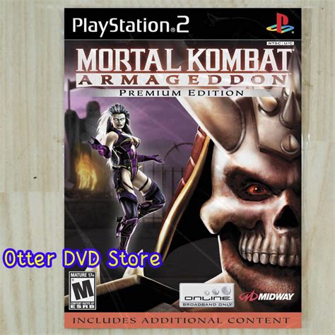 Jual Kaset Game PS2 PS 2 Mortal Kombat Armageddon Premium Edition