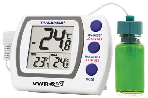 Vwr Traceable Plus Large Digit Triple Display Thermometers Vwr