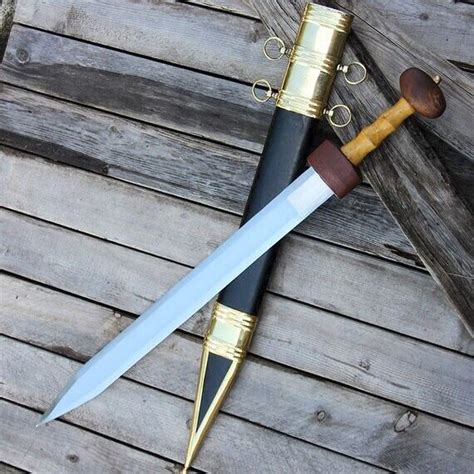 Custom Handmade Roman Gladius Sword Of Gladiators Vikings T For