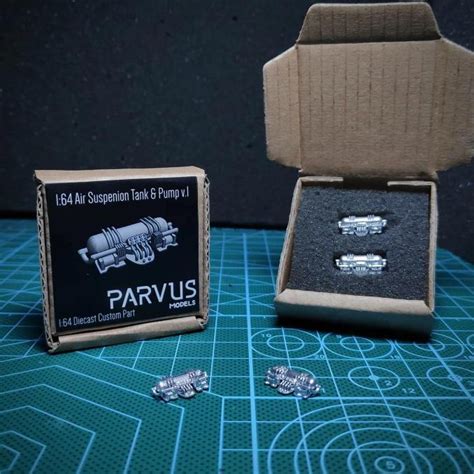 Jual Cusss Order Parvus Models Air Suspension Tank Pump Custom Hot Wheels Tomica Shopee