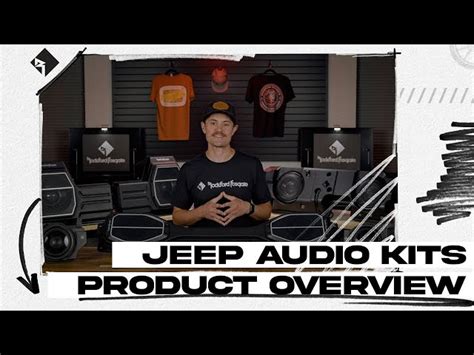 Rockford Fosgate 1800 Watt Audio Kit 2018 2023 Jeep Wrangler Jl Audio And Gps Mississauga