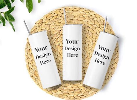 20oz Skinny Tumbler Mockup Graphic By Mockup Designs · Creative Fabrica