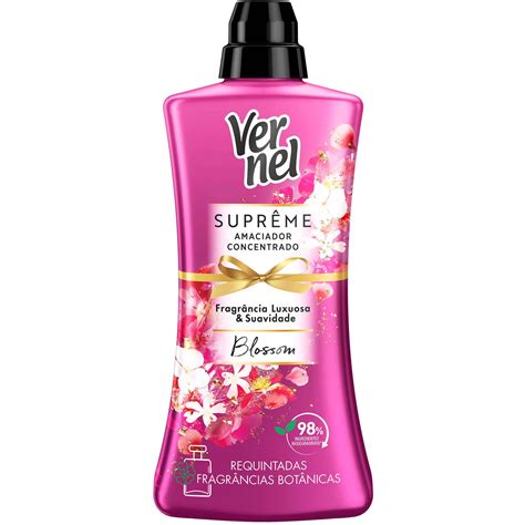 Amaciador Roupa Concentrado Supreme Blossom Vernel 50 Doses