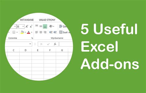 5 Excel Addons To Make Spreadsheets Easier