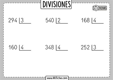 Divisiones Cuadernos Para Ni Os B