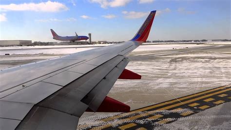 Southwest Airlines B737 7h4 Kmdw 31c Departure Youtube