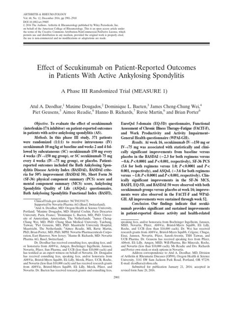 Cosentyx | PDF | Medicine | Health Sciences