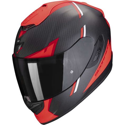 Scorpion Exo Evo Carbon Air Kendal Integral Motorcycle Helmet Matt