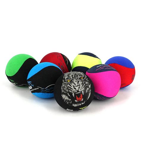 Soft Skim Skip Water Bouncer Ball Splash Skipping Grip Zorb Ball