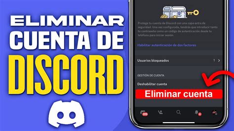 Cómo Eliminar Mi Cuenta de Discord 2025 Tutorial Paso a Paso YouTube