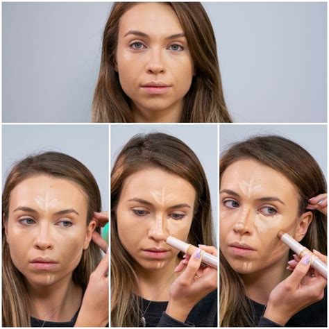 How To Contour Your Face With Makeup Step By Saubhaya Makeup