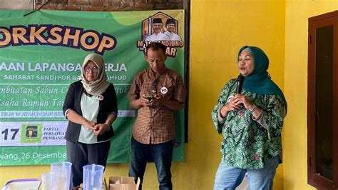 Relawan Sahabat SandiUno For Ganjar Ajak Para Ibu Mandiri Lewat