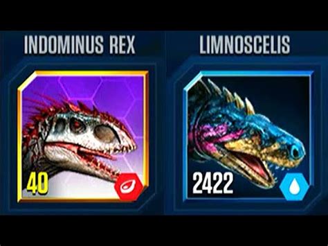 Limnoscelis Max Feed Out Jurassic World The Game Youtube