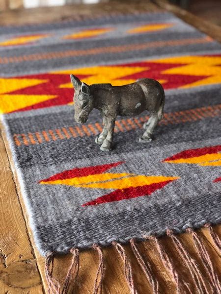 For The Donkeys Small Floor Rug Weavings By Shiri