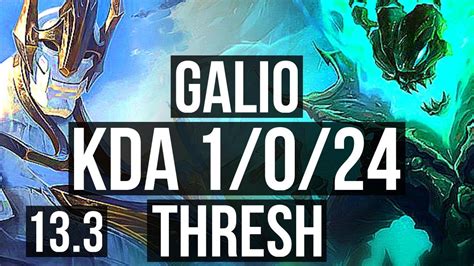 Galio Kai Sa Vs Thresh Jhin Sup M Mastery