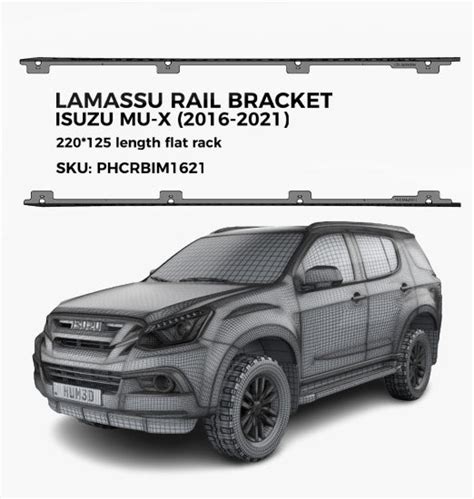 Buy Isuzu mu x Roof Rack (2016 - 2021) Online | LAMASSU RACK – Lamassu-Rack