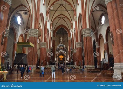 Inside Of The Basilica Of San Petronio Editorial Photography Image Of