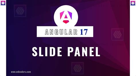 Angular Slide Panel Youtube