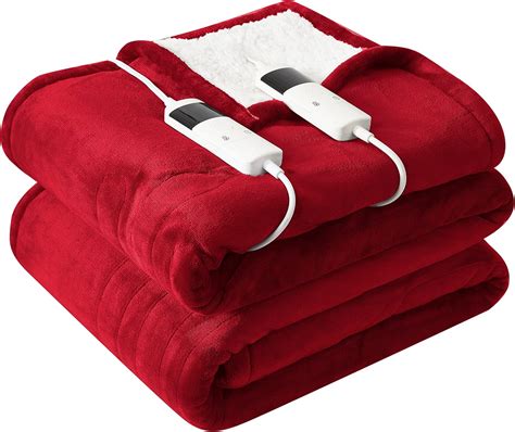 Amazon Bomova Heated Electric Blanket Queen Size Heating Blanket