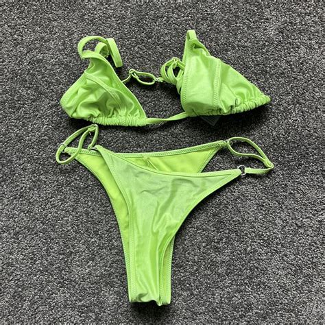 Repop Glassons Bikini Top Size 10 Bottoms Size 8 Depop