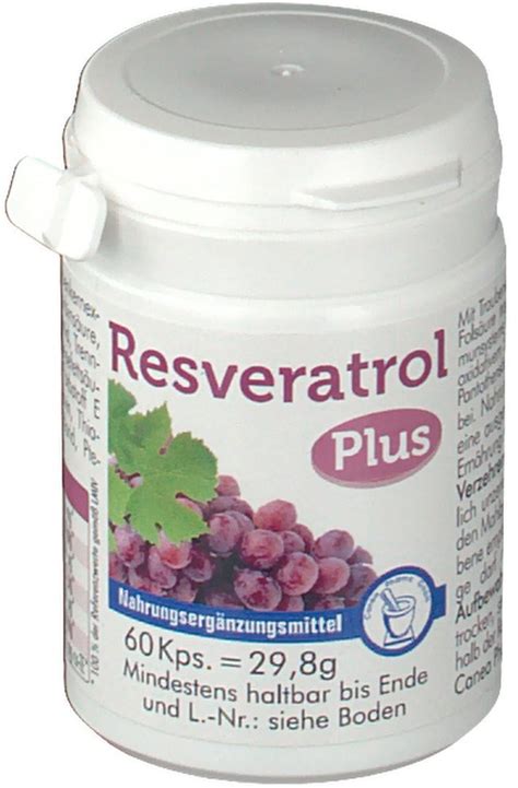 Pharma Peter Resveratrol plus Kapseln 60 Stück ab 20 39