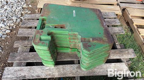 John Deere Suitcase Weights Bigiron Auctions