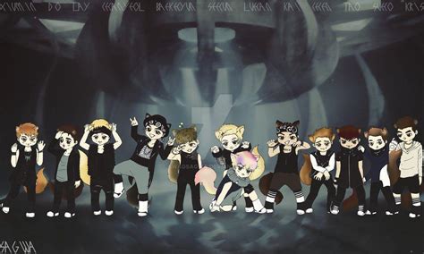 EXO Chibi Wallpapers - Top Free EXO Chibi Backgrounds - WallpaperAccess