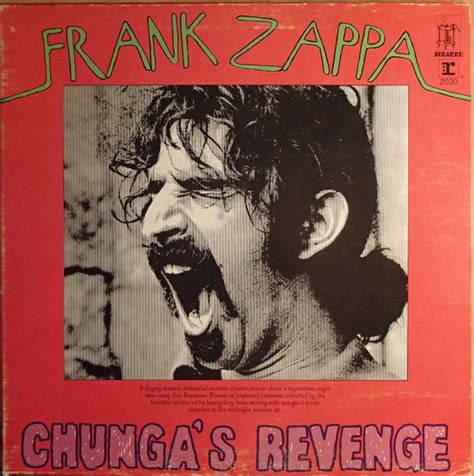 Frank Zappa Chunga S Revenge 1972 Gatefold Vinyl Discogs