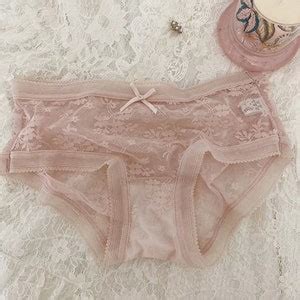 White Lace Lingerie Sexy Cute Romantic Handmade Underwear Panties Pack Gift Elegant Women Kawaii