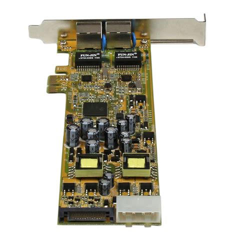 StarTech 4 Port Gigabit PoE Power Over Ethernet Card PCIe