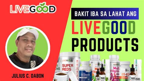 LiveGood Review Bakit Kakaiba Sa Lahat Ang LiveGood Products YouTube