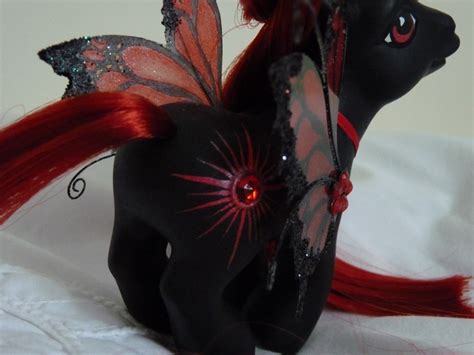 Custom My Little Pony Gothic Fairy 1 By Thebluemaiden On Deviantart