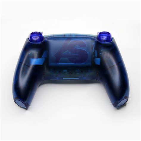 Triple Clear Blue PS5 Controller Killscreen