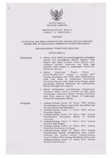 Pdf Audit Board Of Indonesia Waktu Pengisian Daftar Hadir Apel Pagi