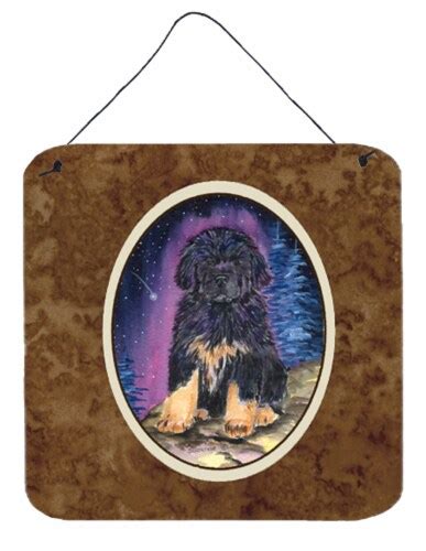 Carolines Treasures Ss8440ds66 Starry Night Tibetan Mastiff Wall Or Door Hangin 6hx6w Ralphs