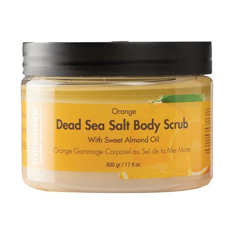 Mineraline Dead Sea Salt Body Scrub Lavender 500g Zimseller Pharmacy