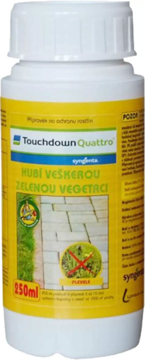 Touchdown quattro 250 ml Zahradní centrum Strakovo s r o