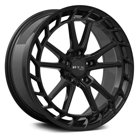 RTX RS05 Wheels Gloss Black Rims