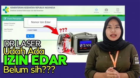 Dr Laser Bohong Ini Lah Izin Edar Dr Laser Dari Kemenkes Youtube