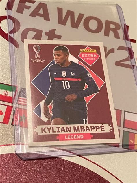 Panini Qatar WM 2022 Extra Sticker Mbappe Acheter Sur Ricardo