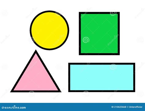 Top 97 Imagen Dibujos Con Circulos Cuadrados Triangulos Y Rectangulos