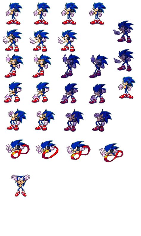 Sonic Angry Spritesheet By Theblueseamteamsonic On Deviantart