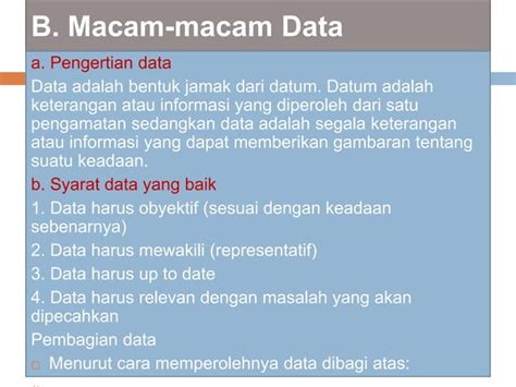 Ppt Singkat Pengantar Statistika Ppt