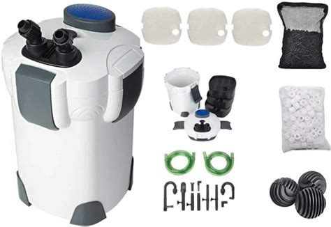 Canister Filter Setup Diagram