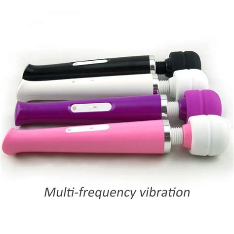 10 Speeds Av Magic Wand Massager Vibrator Usb Charging Stick Powerful