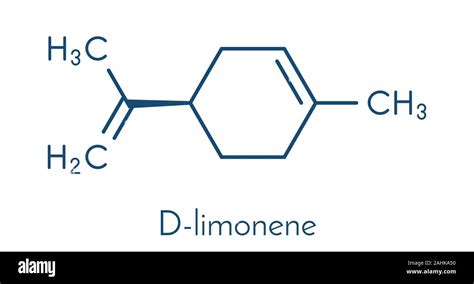 Limonene D Limonene Citrus Scent Molecule Skeletal Formula Stock Vector Image And Art Alamy