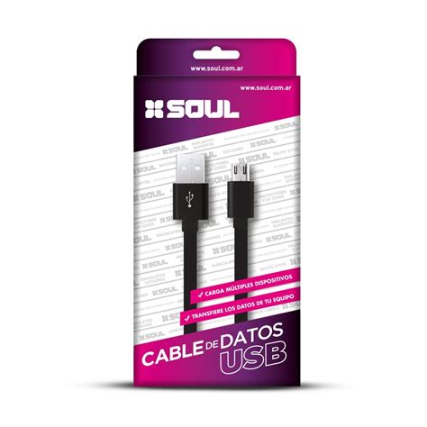 Cable De Datos Micro Usb Soul Metros