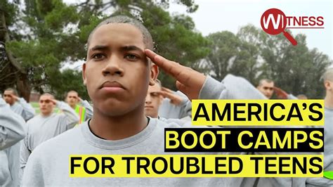 Day In The Life At A Boot Camp For Americas Troubled Teens Witness