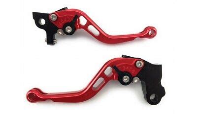 Red Short Cnc Brake Clutch Avdb Levers Pair Honda Cbr F F I Pc