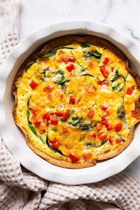 Baked Egg Tortilla Egg Tortilla Breakfast Recipes Casserole Cottage